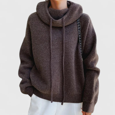 Marie | Cozy Knit Hoodie